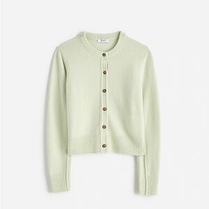 Madewell cashmere button-front cardigan